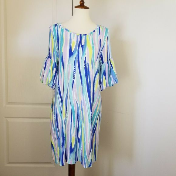 Lilly Pulitzer Shore Perfection Lindell Dress M - Picture 3 of 13